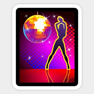 Disco party Sticker